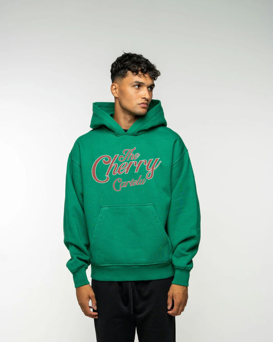 Sudadera unisex Oversize Verde 550 GSM “Abundant Green” – Algodón Premium