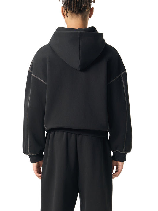 Sudadera Zip Boxy Polar 350 GSM