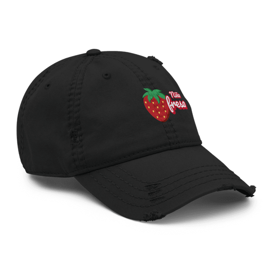 Gorra de  niña fresa