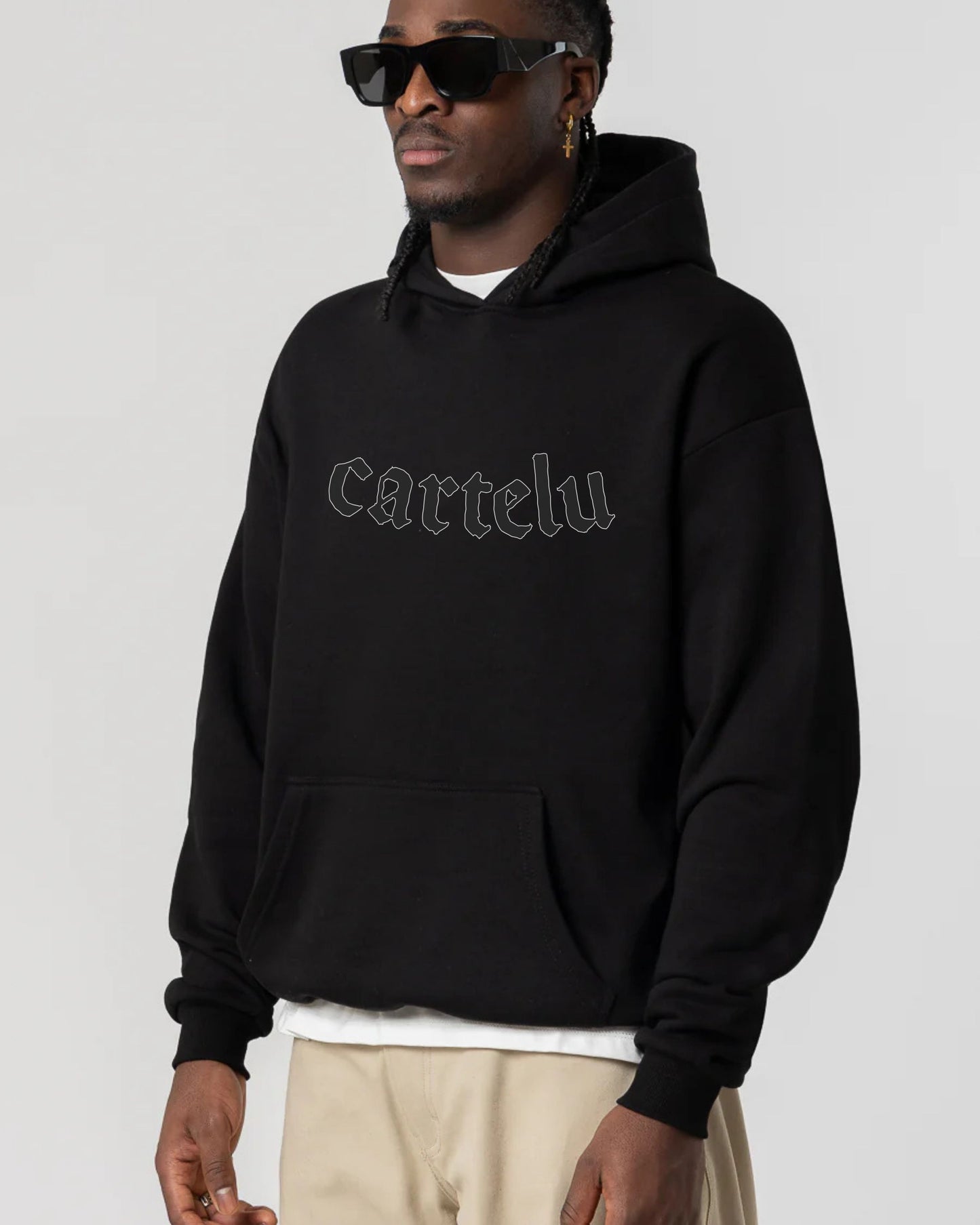 Sudadera Oversize Cartelu “Corazón Atrapado”