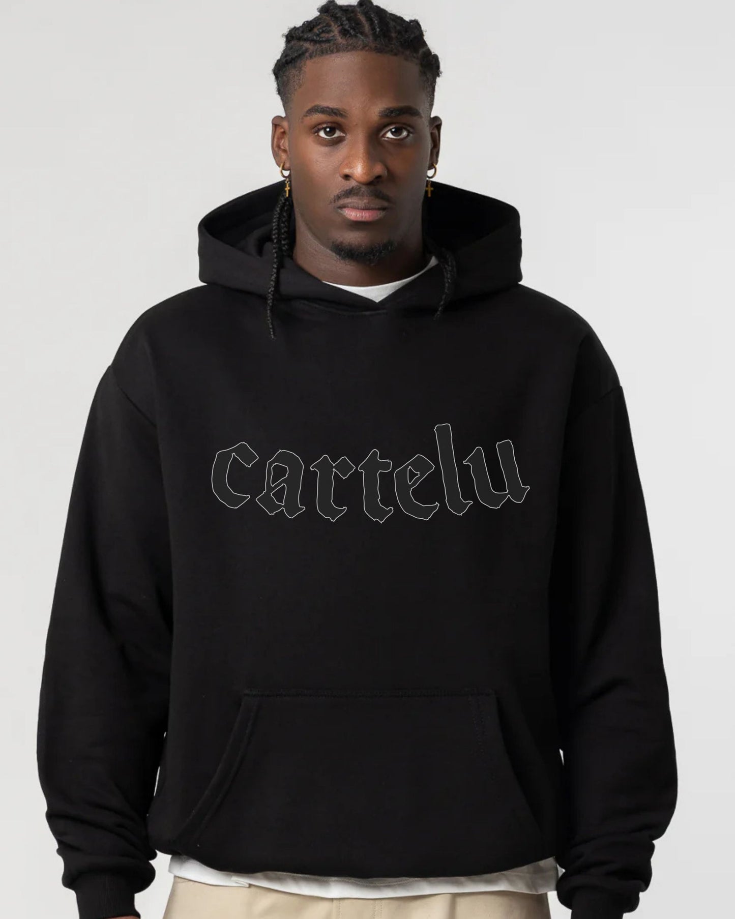 Sudadera Oversize Cartelu “Corazón Atrapado”