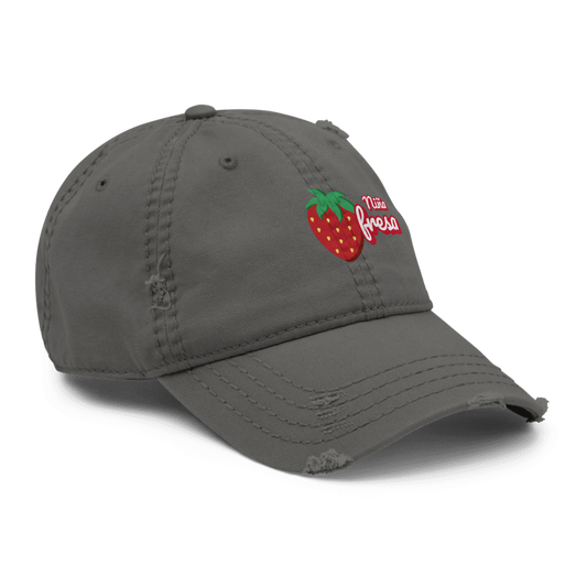Gorra de  niña fresa