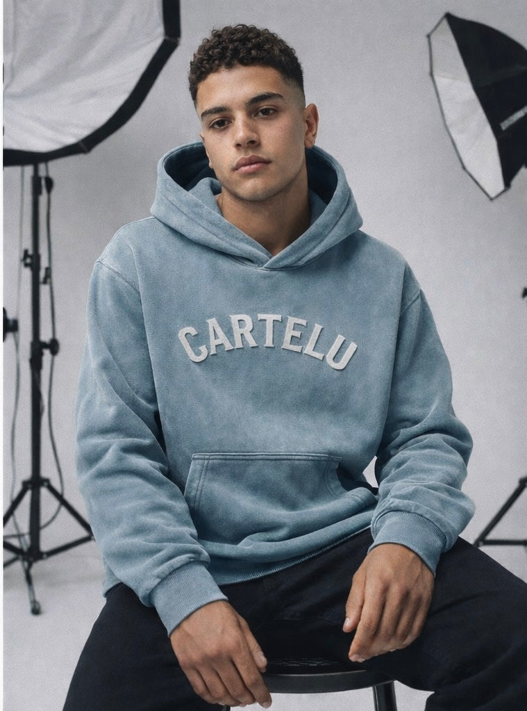 Sudadera Oversize CARTELU® 350 GSM UNISEX