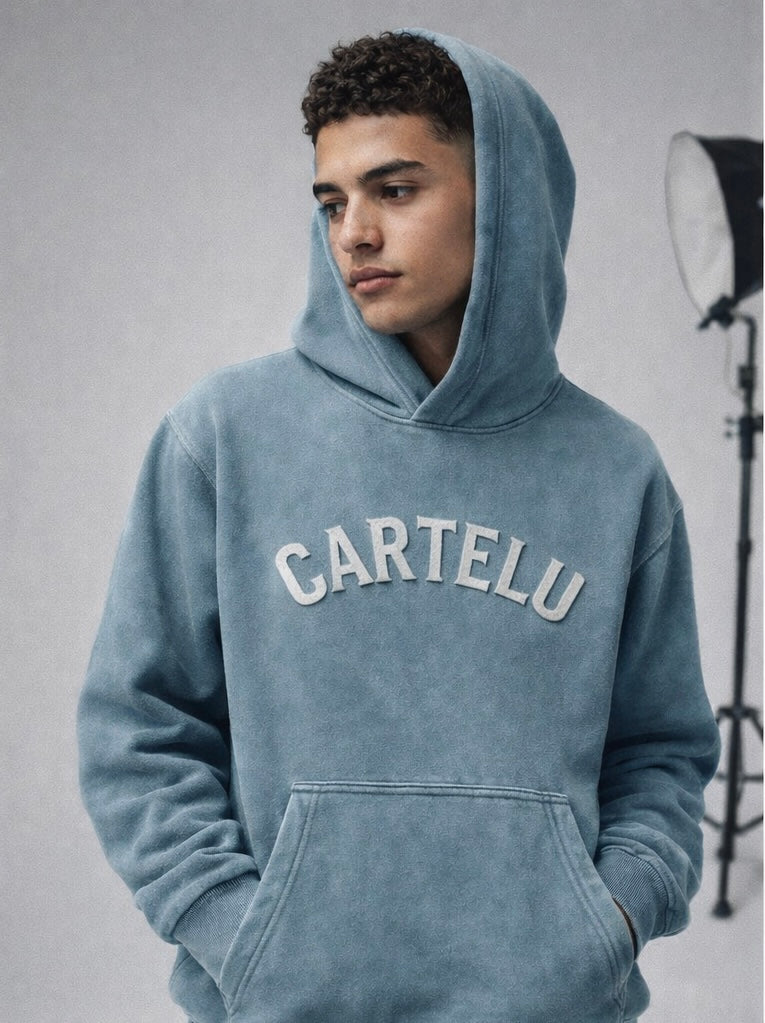 Sudadera Oversize CARTELU® 350 GSM UNISEX