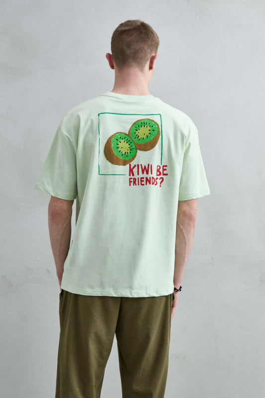 camiseta de KIWI oversize