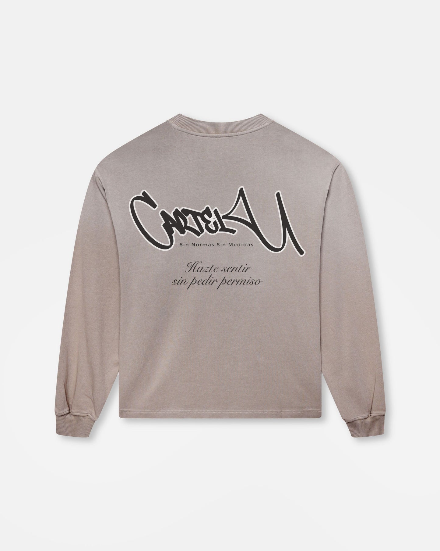 Camiseta Manga Larga Oversize Unisex 300 GSM