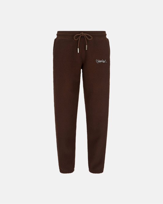 Pantalón Jogger Polar Oversize Marrón 500 GSM – Cartelu