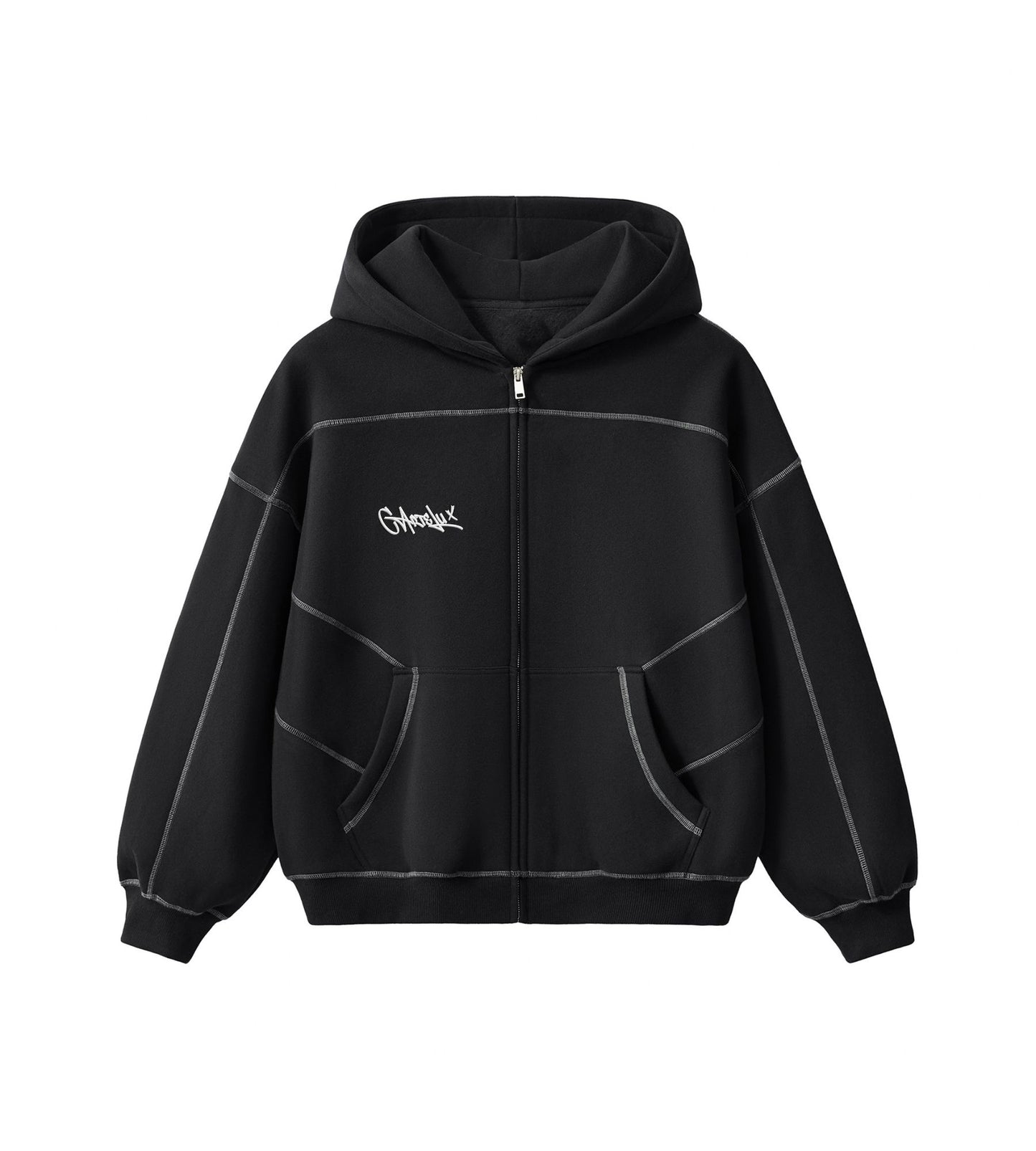 Sudadera Zip Boxy Polar 350 GSM