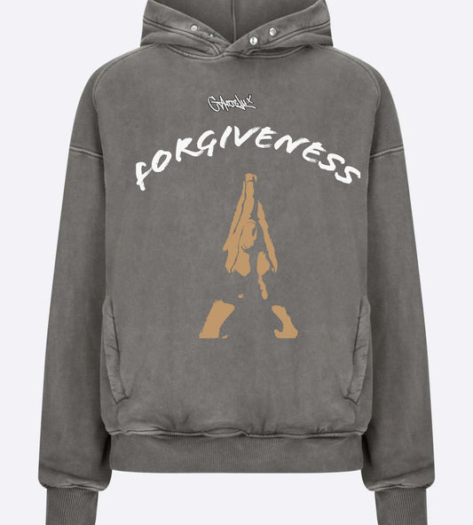 Sudadera unisex Oversize Premium 600 GSM – Algodón Pesado Carbón