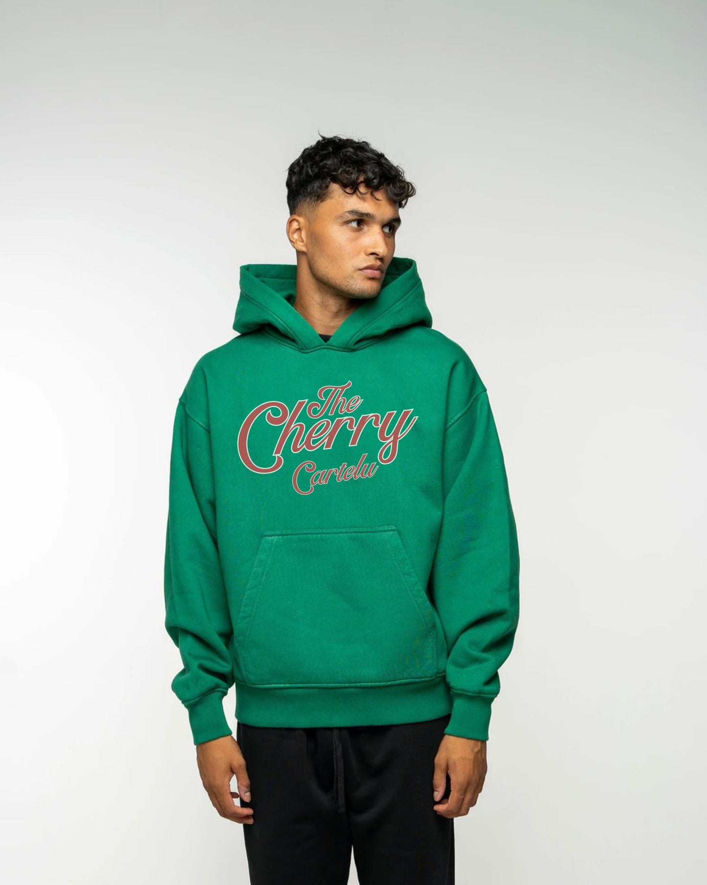 Sudadera unisex Oversize Verde 550 GSM “Abundant Green” – Algodón Premium