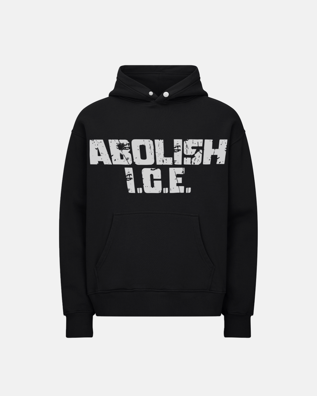 Sudadera Oversize “ABOLISH I.C.E.” – Streetwear Rebelde Unisex