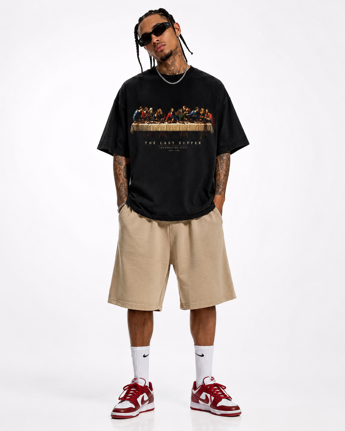 Camiseta Oversize The Last Supper – Cartelux