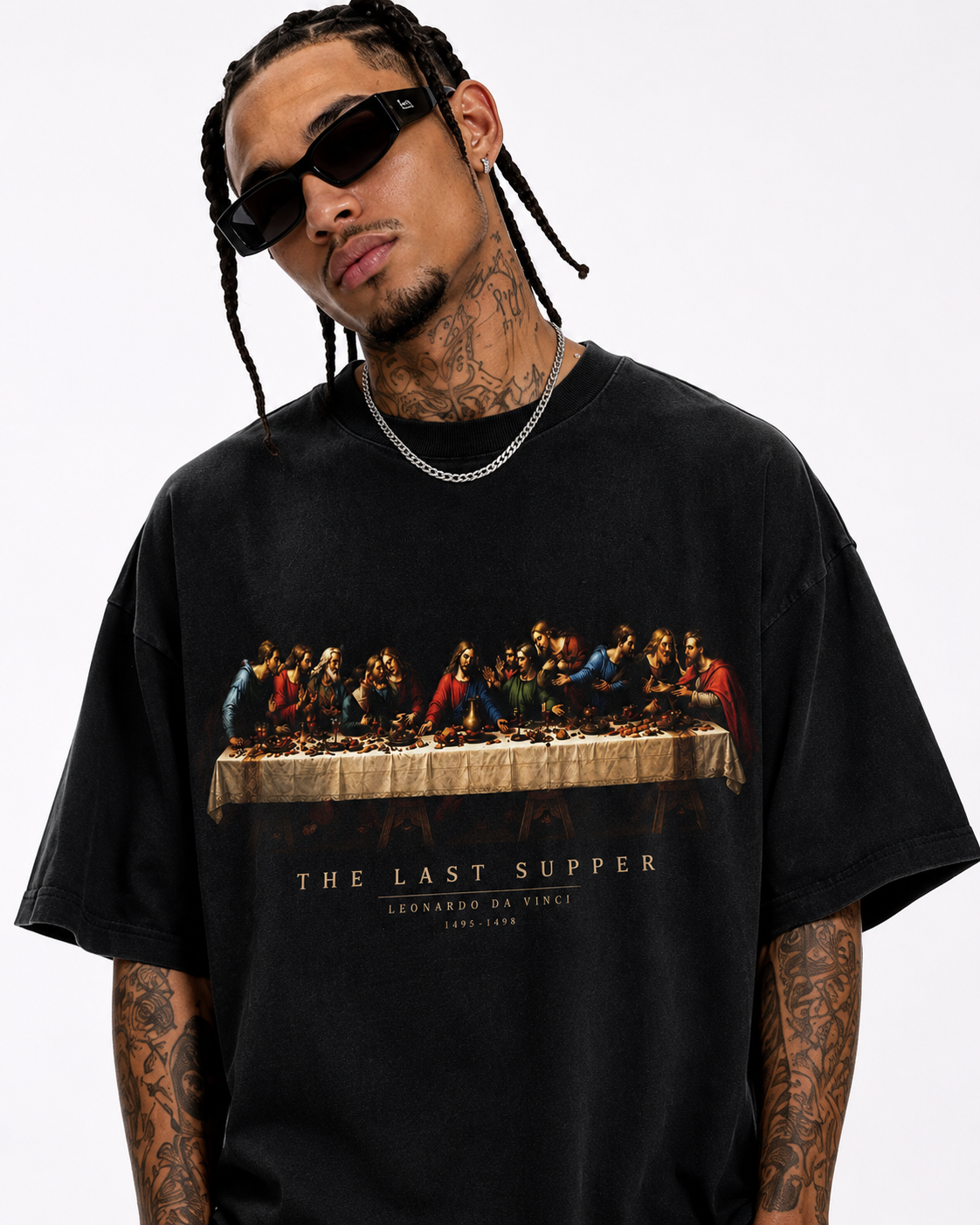 Camiseta Oversize The Last Supper – Cartelux