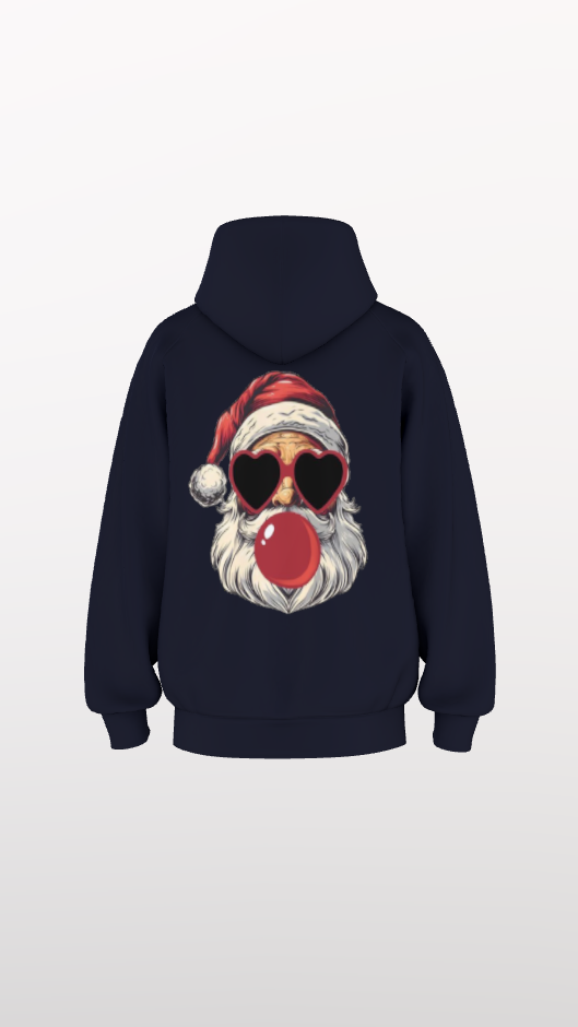 Sudadera con capucha overzise estilo streetwear navidad 330GSM
