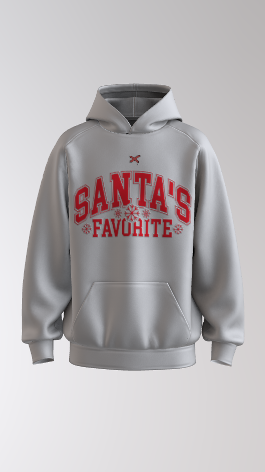 Sudadera con capucha overzise estilo streetwear navidad 330GSM