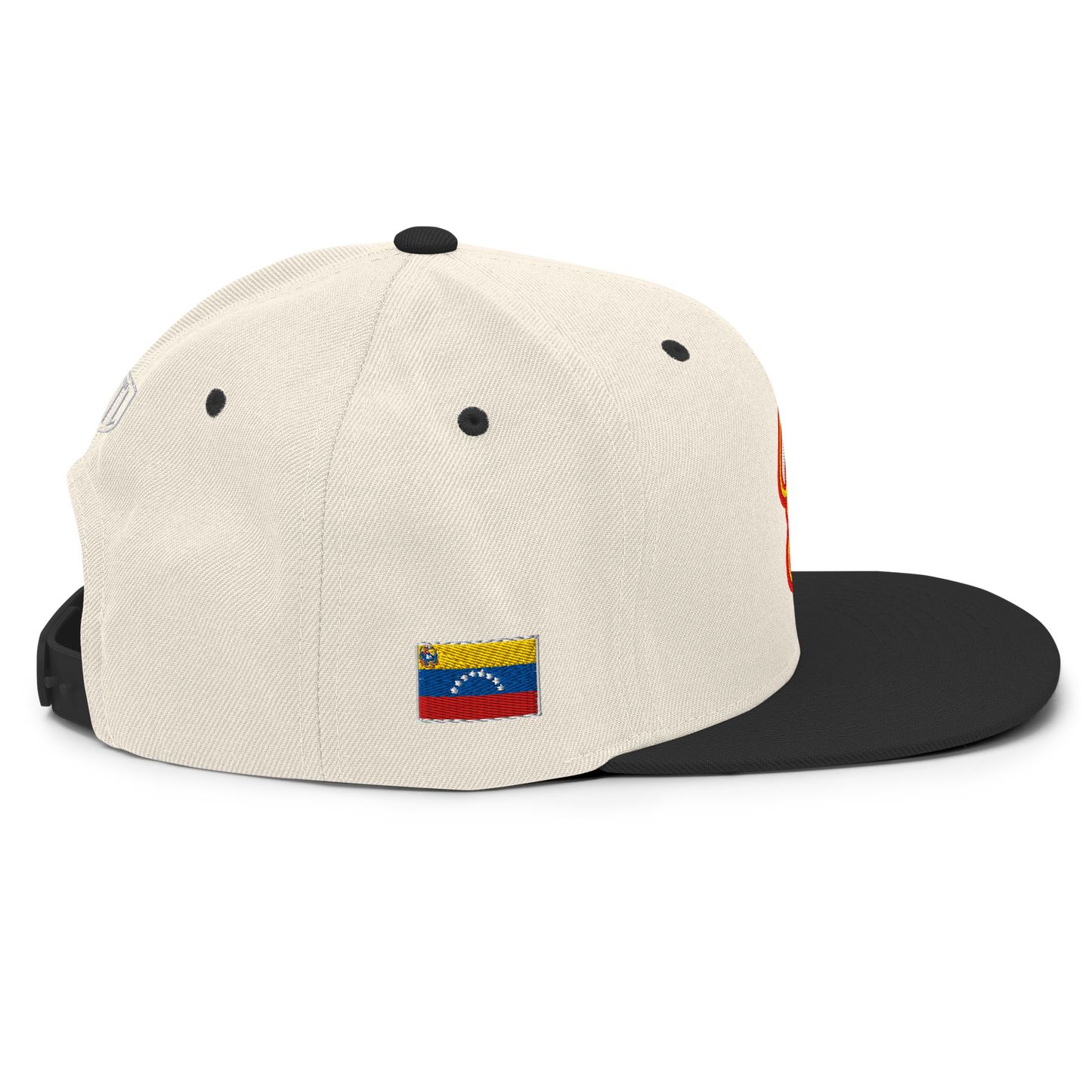 Gorra de Béisbol Venezolana Azul con Logo V y Bandera de Venezuela