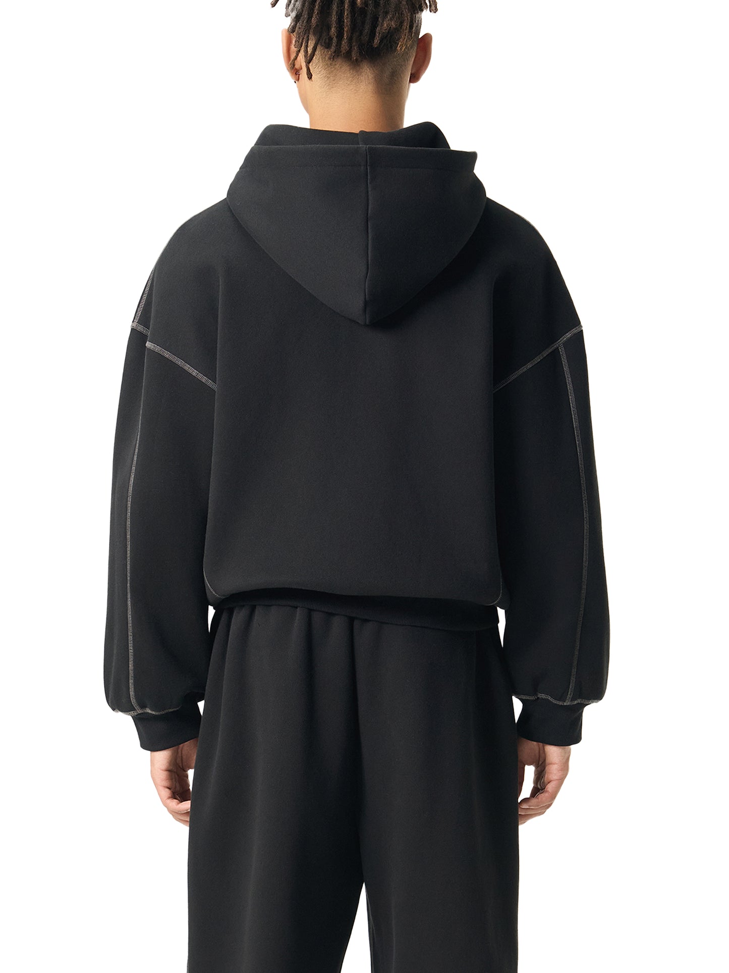 Sudadera Zip Boxy Polar 350 GSM